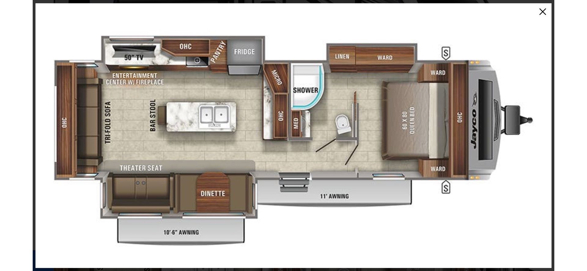 Photo 2 - 2021 Jayco White Hawk Travel Trailer rental photo 4