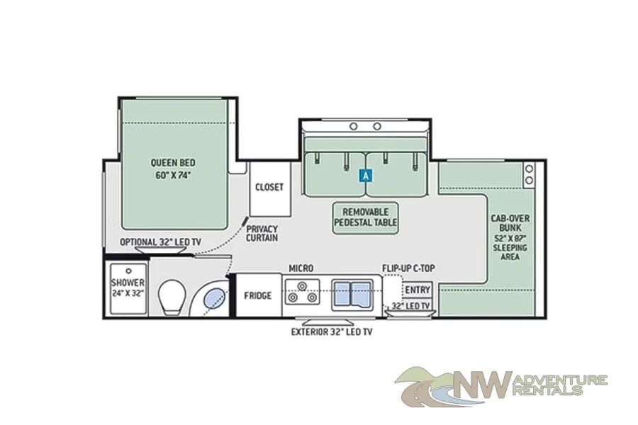 Photo 1 - 2018 Thor Class C Motorhome rental photo 3
