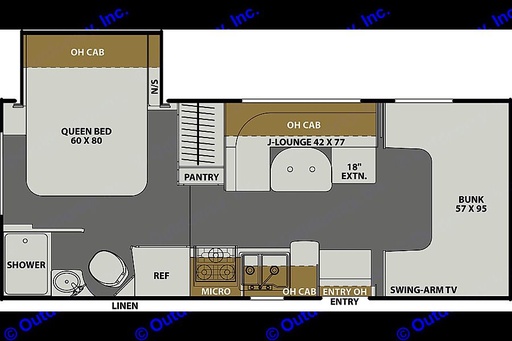 2018 Coachmen FREELANDER AFLC21RSF35 Class C Motorhome for rent in Lynnwood, WA