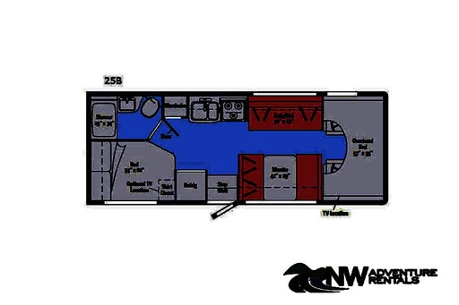 2018 Winnebago Spirit 25B Class C Motorhome for rent in Lynnwood, WA