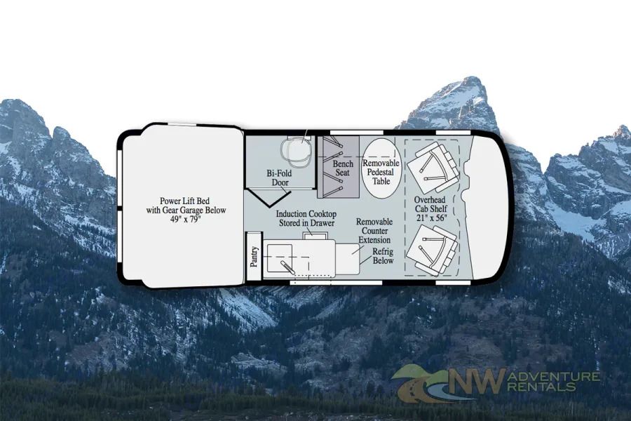 Photo 4 - 2020 Winnebago Class B Motorhome rental photo 6