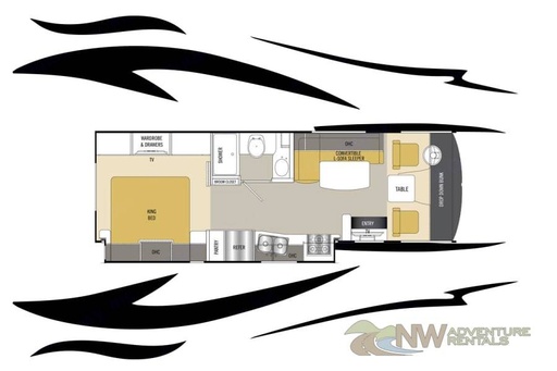 2018 Coachmen Pursuit Precision 27DS Class A Motorhome for rent in Spokane Valley, WA