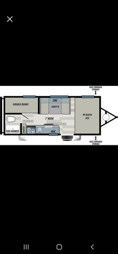 2019 Evo M177BH Travel Trailer for rent in Acton, CA
