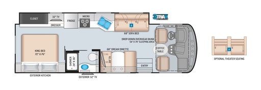 2022 Thor Motor Coach Windsport 29M Class A Motorhome for rent in San Antonio, TX