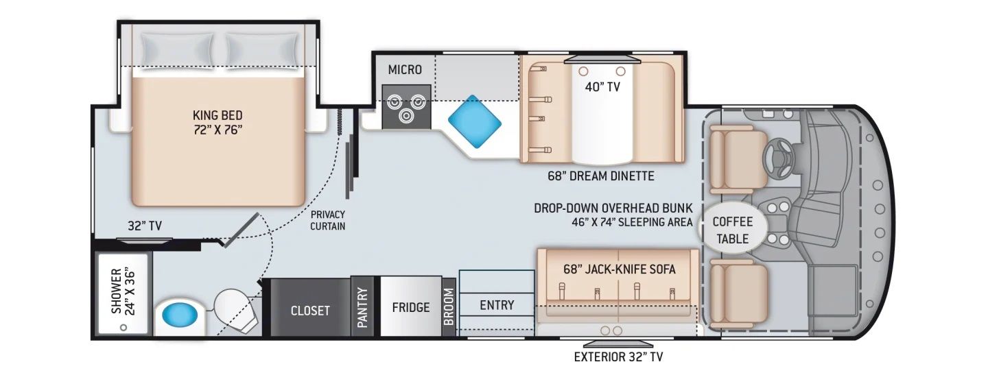 Photo 17 - 2019 Thor Class A Motorhome rental photo 19