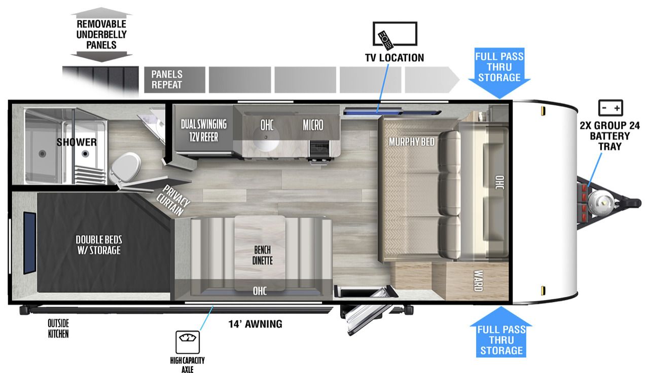 Photo 1 - 2022 Forest River Travel Trailer rental photo 3