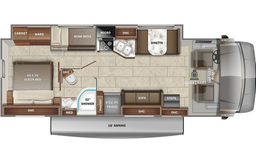 2022 Jayco Redhawk 31F Class C Motorhome for rent in Seymour, IN
