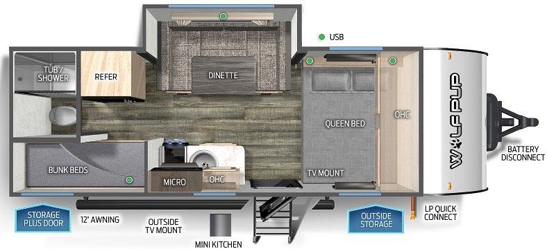 Photo 1 - 2022 Forest River Travel Trailer rental photo 3