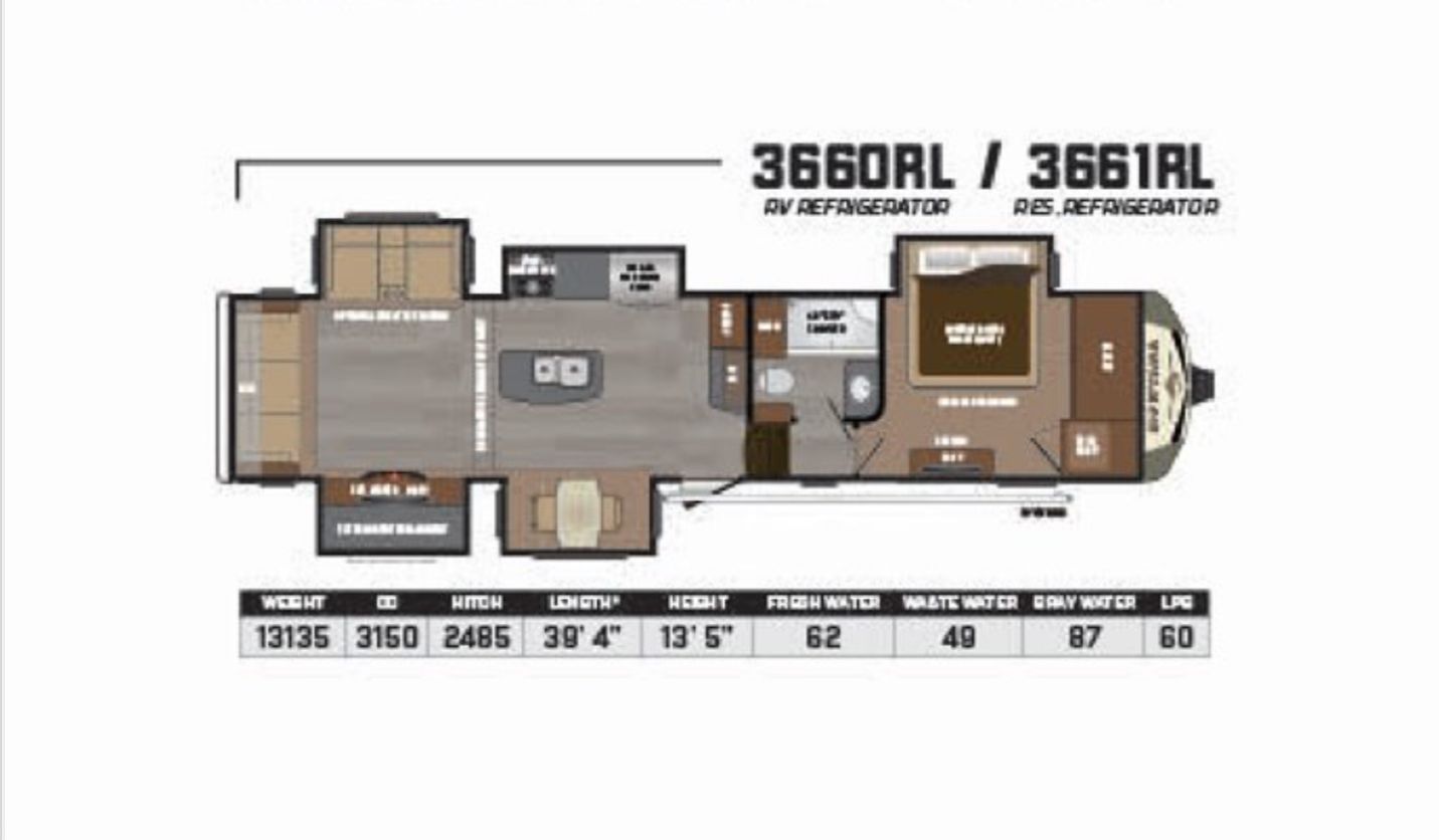 Photo 5 - 2017 Keystone Fifth Wheel rental photo 14
