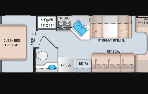 2019 Four Winds 28A Class C Motorhome for rent in San Francisco, CA