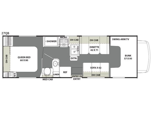 2019 Coachmen Freelander 27QB Chevy 4500 Class C Motorhome for rent in San Diego, CA