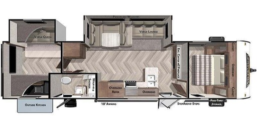 2021 Forest River Wildwood 32BHDS Travel Trailer for rent in Cherry Valley, CA