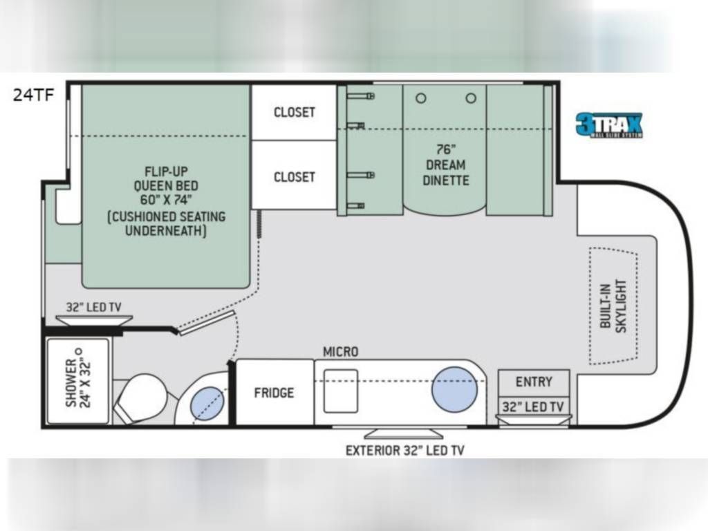 Photo 10 - 2017 Thor Motor Coach Class C Motorhome rental photo 12