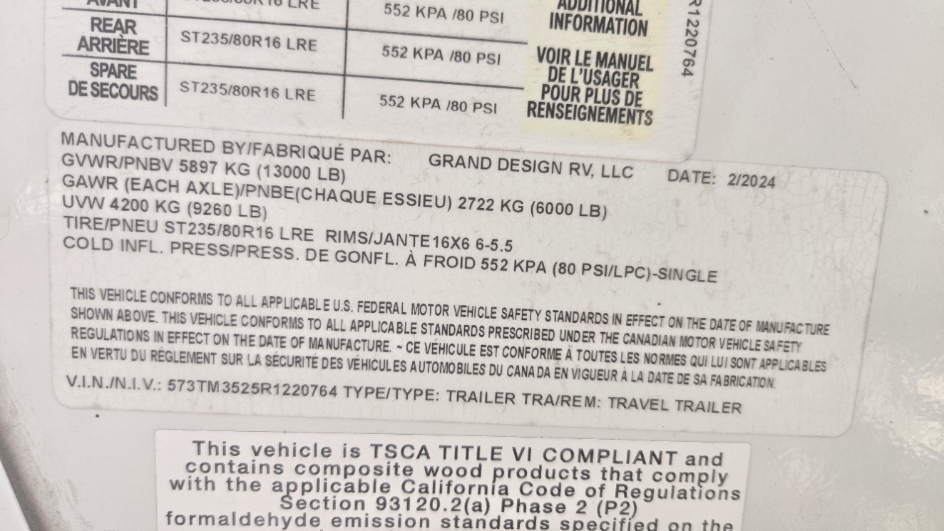 20260519_101856.jpg - 2024 Grand Design Toy Hauler rental photo 3