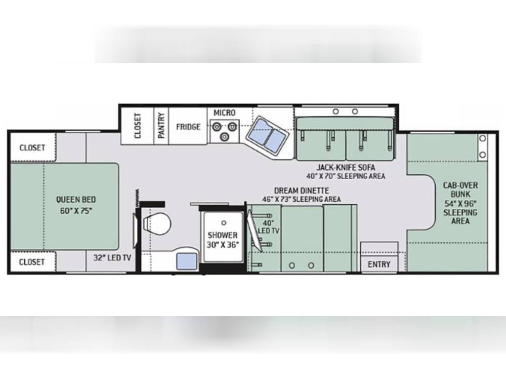 643c7eee58ce0522bb40b956.jpg - 2018 Thor Motor Coach Class C Motorhome rental photo 4