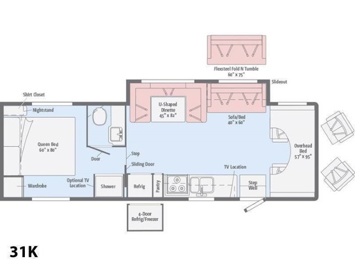 2015 Winnebago Itasca Spirit Class C Motorhome for rent in El Cajon, CA