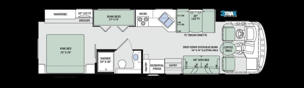 Photo 1 - 2018 Hurricane Class A Motorhome rental photo 3