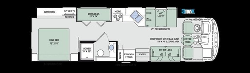 2018 Hurricane Hurricane 35.6' Class A Motorhome for rent in Beaumont, CA