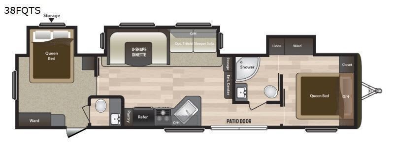 Photo 1 - 2019 Keystone Fifth Wheel rental photo 3