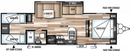 2018 Forest River Wildwood Travel Trailer for rent in Beaumont, CA