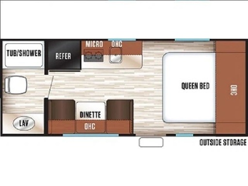 2021 Forest River Wolf Pup model 16FQ Travel Trailer for rent in Allentown, PA
