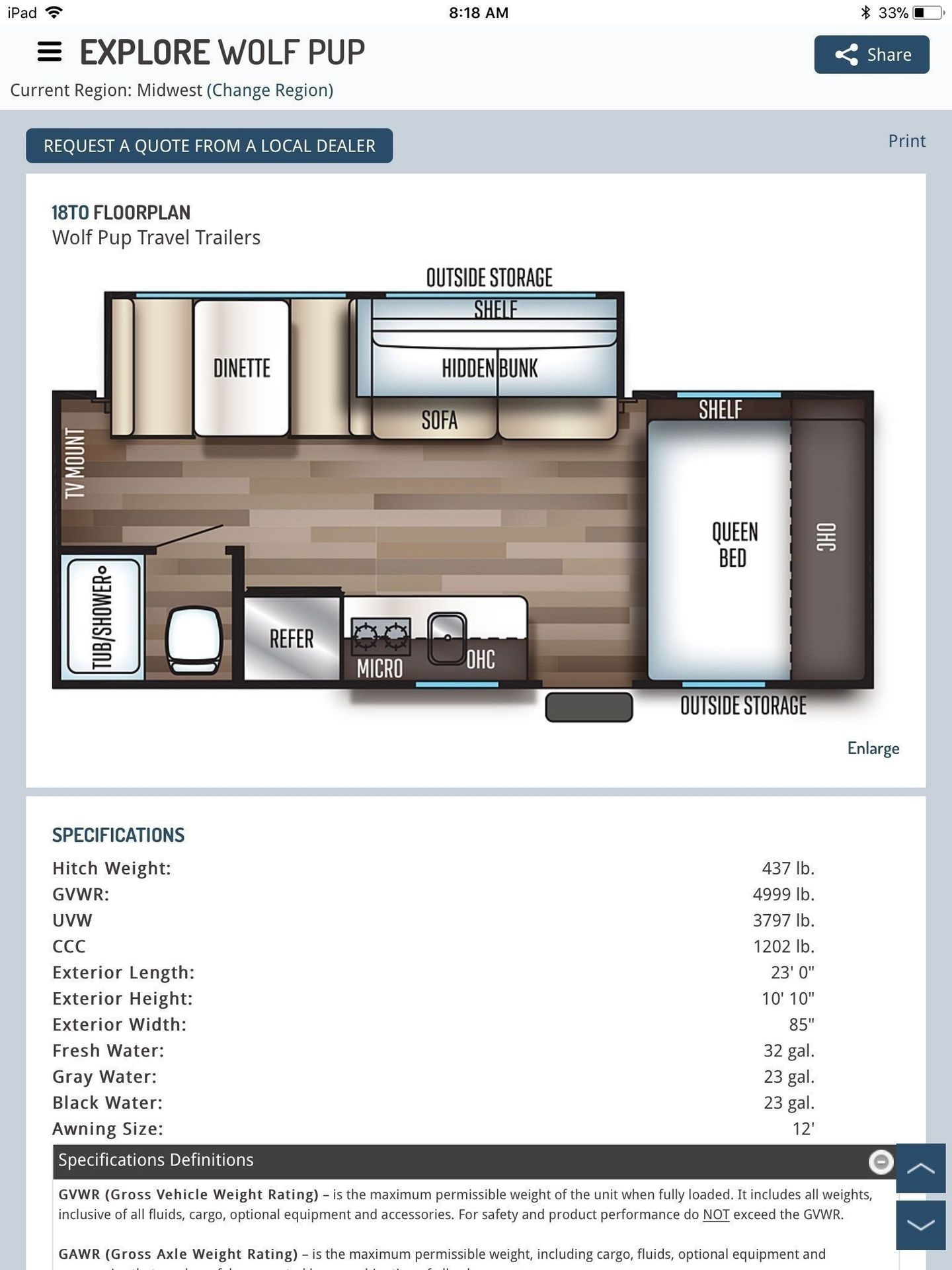Photo 9 - 2019 Forest River Travel Trailer rental photo 11