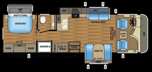 2018 Jayco MH Class A Motorhome for rent in Cedar Park, TX