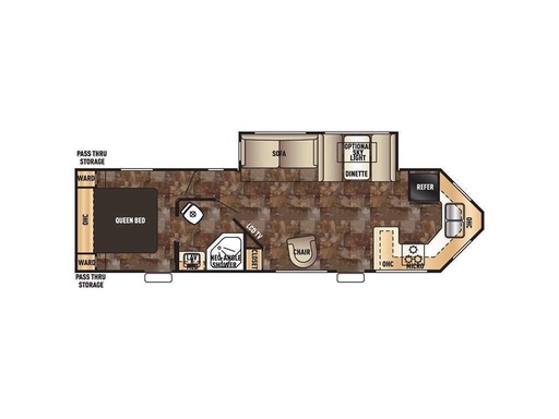 2016 Forest River Cherokee Travel Trailer for rent in Shelby County, TN