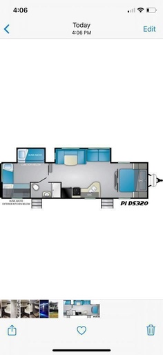 2020 Heartland Pionner ds320 Travel Trailer for rent in Kissimmee, FL