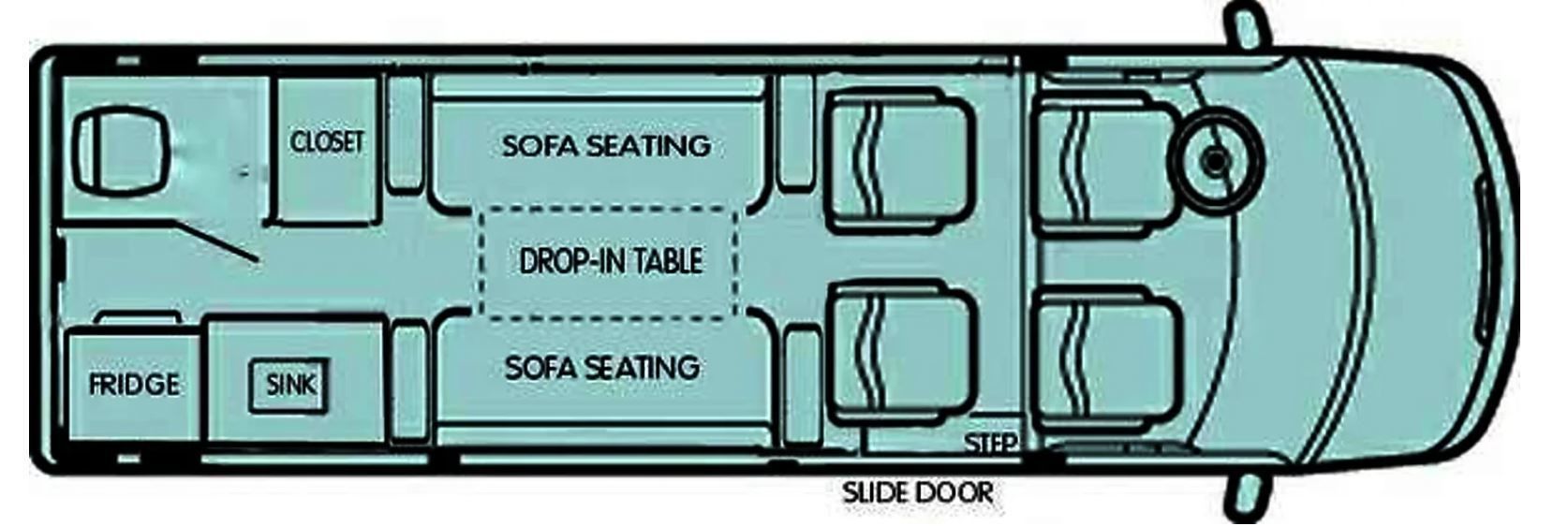 Photo 15 - 2004 Mercedes-Benz Class B Motorhome rental photo 17
