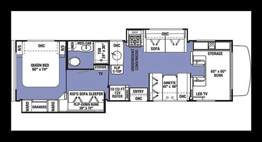 2020 Forester Forest River Class C Motorhome for rent in Orlando, FL