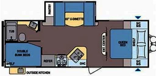 2019 Keystone Lantern 244BH Travel Trailer for rent in Princeton, MN