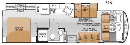 2015 Thor Motor Coach Hurricane Class A Motorhome for rent in Montrose, CO