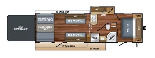 2018 Jayco Octane T30f Toy Hauler for rent in Kiowa, CO