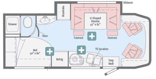 2018 Winnebago Model J Class C Motorhome for rent in Los Angeles, CA