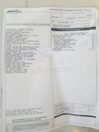Photo 23 - 2019 Jayco Class C Motorhome rental photo 25