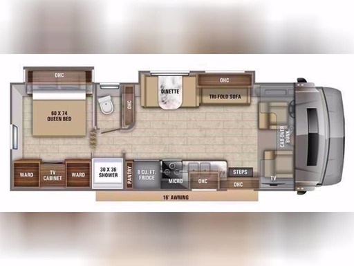 2020 Jayco GREYHAWK PRESTIGE 29MVP Class C Motorhome for rent in Los Angeles, CA