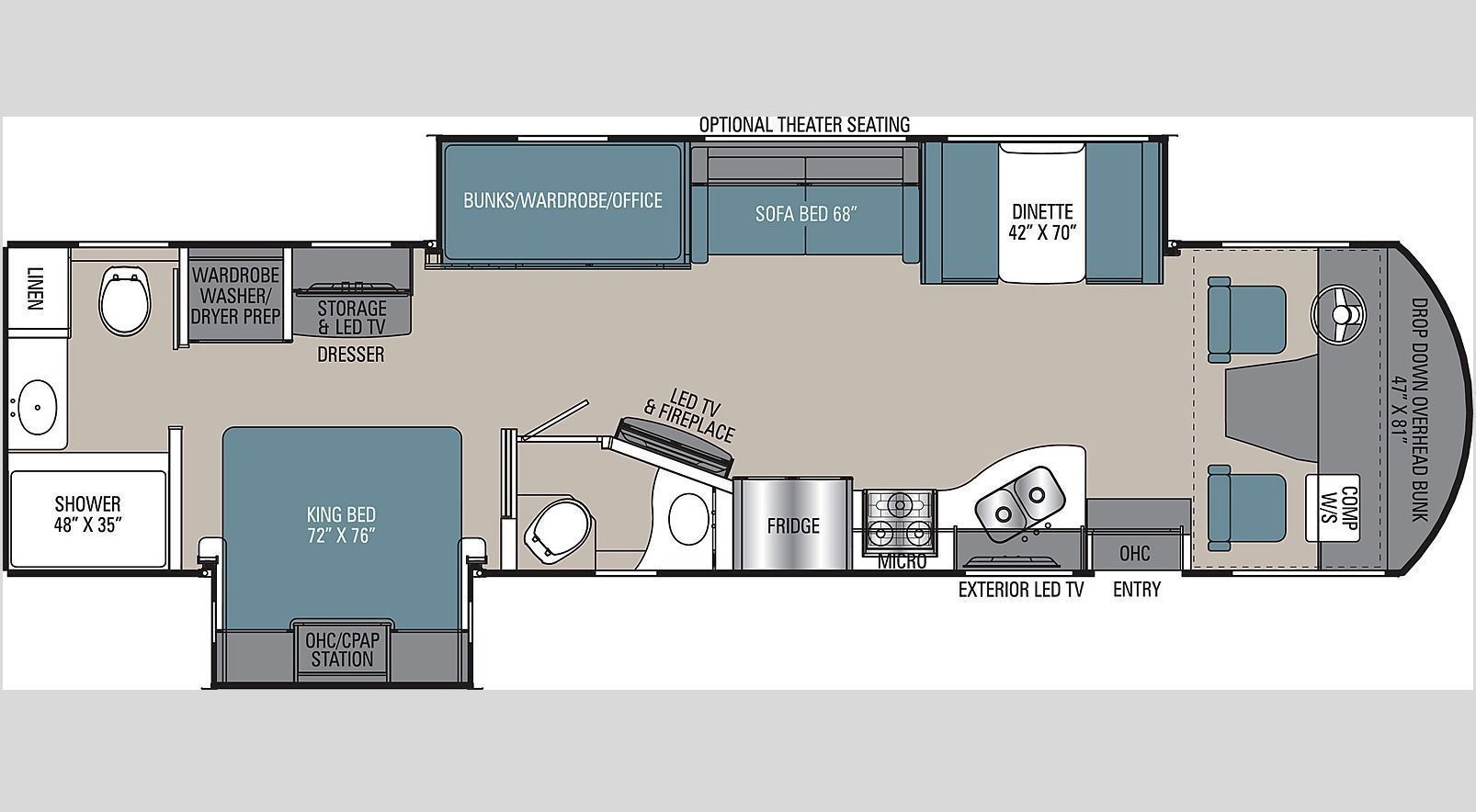 Photo 8 - 2021 Coachmen Class A Motorhome rental photo 10
