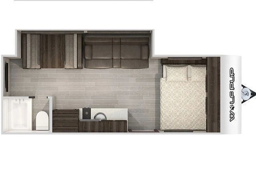 2021 Forest River Wolf Pup model 18TO Travel Trailer for rent in Allentown, PA