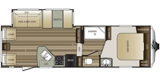 2015 Keystone CG26RLS16 Fifth Wheel for rent in Lapeer, MI