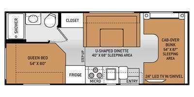 2015 Thor Four Winds 22e Class C Motorhome for rent in Kokomo, IN