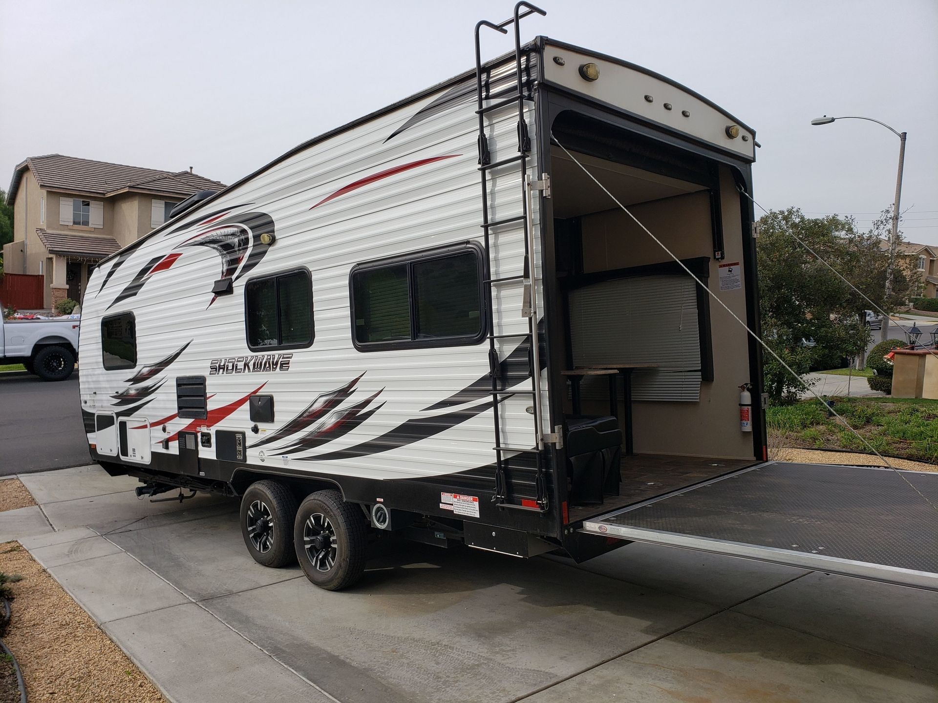 2017 Forest River Shockwave Toy Hauler for rent in San Diego, CA - RVnGO