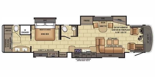 2017 Entegra Coach Cornerstone Class A Motorhome for rent in Dallas, TX