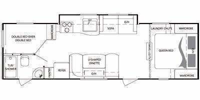 2012 Keystone Bullett 281BHS Travel Trailer for rent in Bernalillo, NM - RVnGO