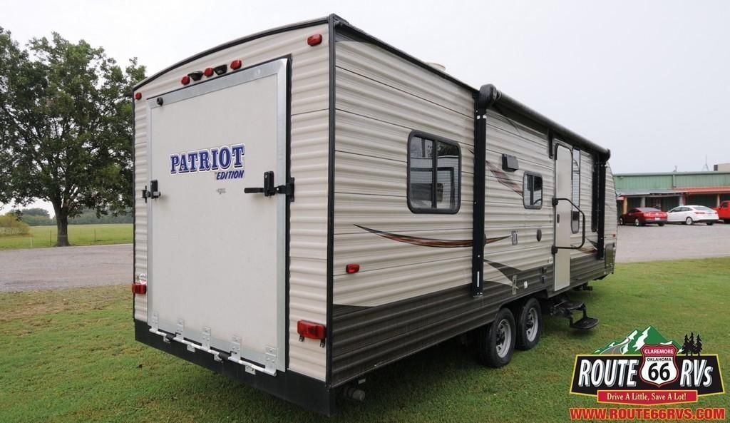 2020 Forest River 26 ft Patriot Toy Hauler for rent in Rochester, MN - RVnGO