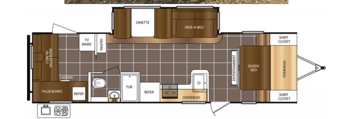 2018 Forest River TRACER AIR Travel Trailer for rent in Lakeway, TX - RVnGO
