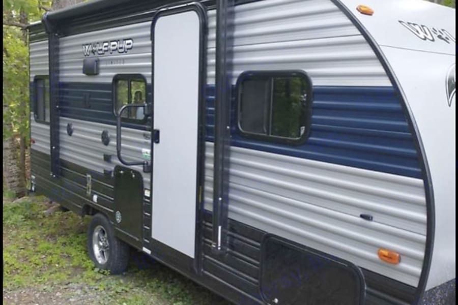 2021 Forest River Cherokee Wolf Pup 16ts Travel Trailer for rent in Northwood, NH - RVnGO