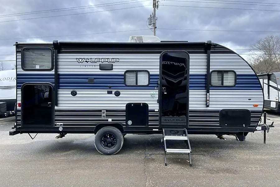 2021 Forest River Cherokee Wolf Pup 17JG Travel Trailer for rent in Northwood, NH - RVnGO
