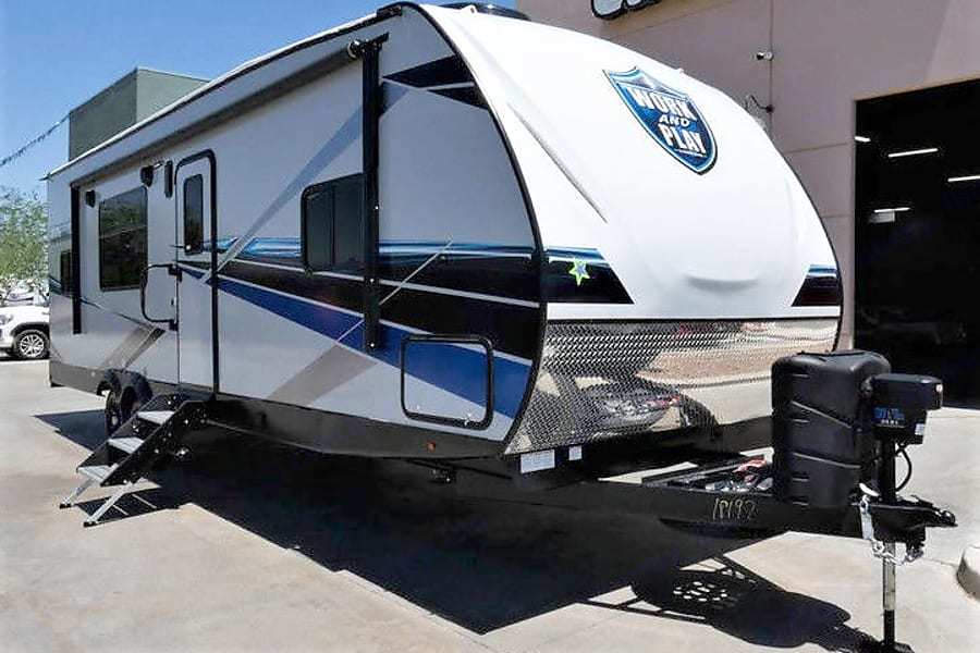 2021 Forest River Work And Play Toy Hauler for rent in Glendale, AZ - RVnGO