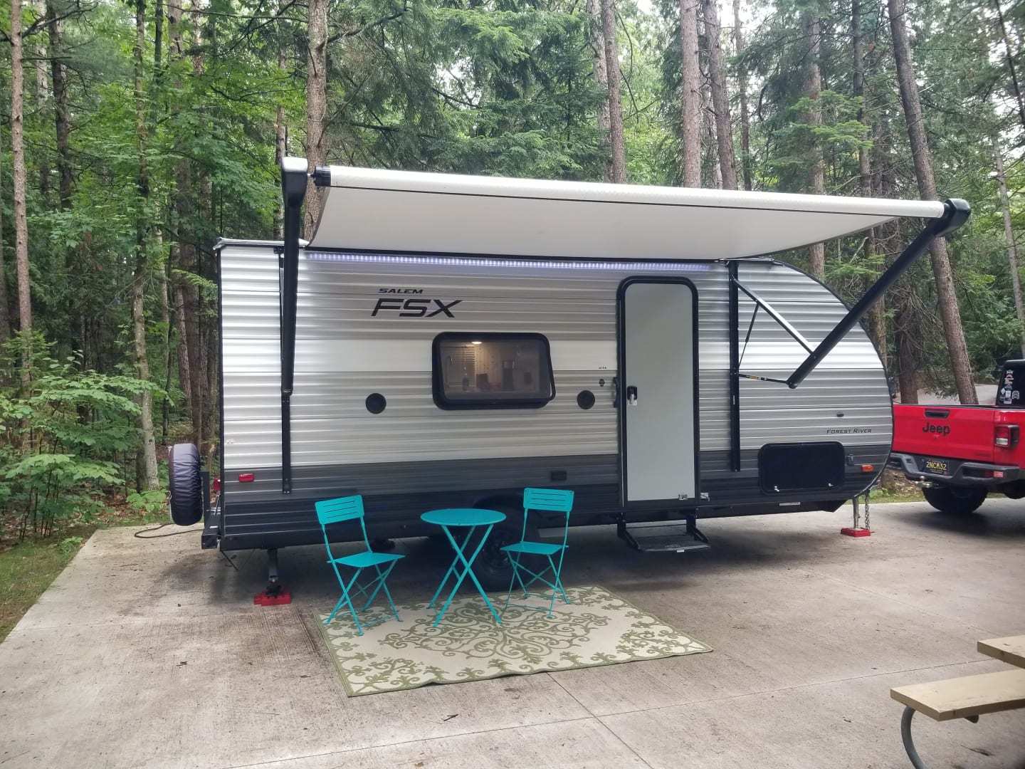 2018 Forest River Salem FSX 187RB Travel Trailer for rent in Charlevoix, MI - RVnGO